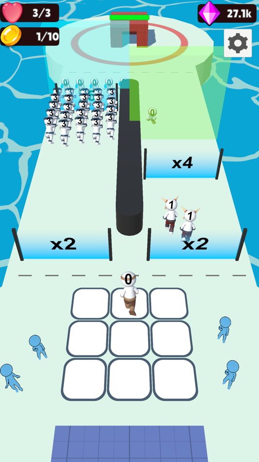 #3. Push Battle - Merge Tactics (iOS) 来自: TechQiao Inc.