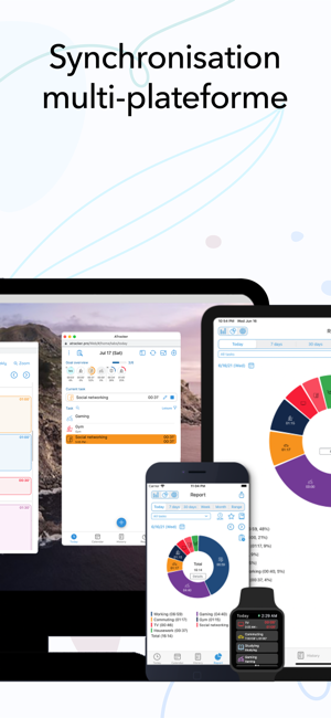 ‎ATracker Gestion du temps Capture d'écran