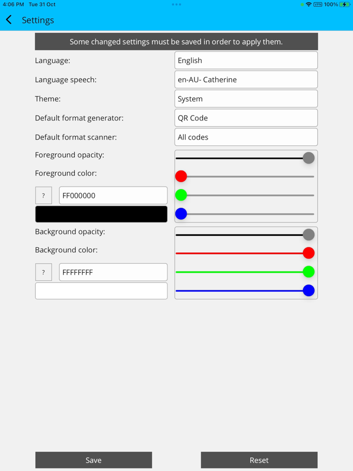 Barcode generator and scanner