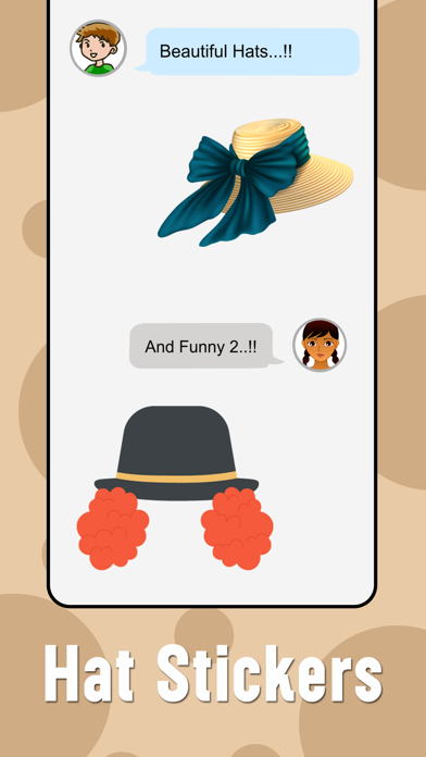 Hat Sticker Emojis Screenshot