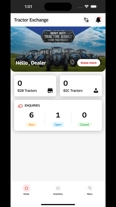 Mahindra Tractors X-Change Screenshot