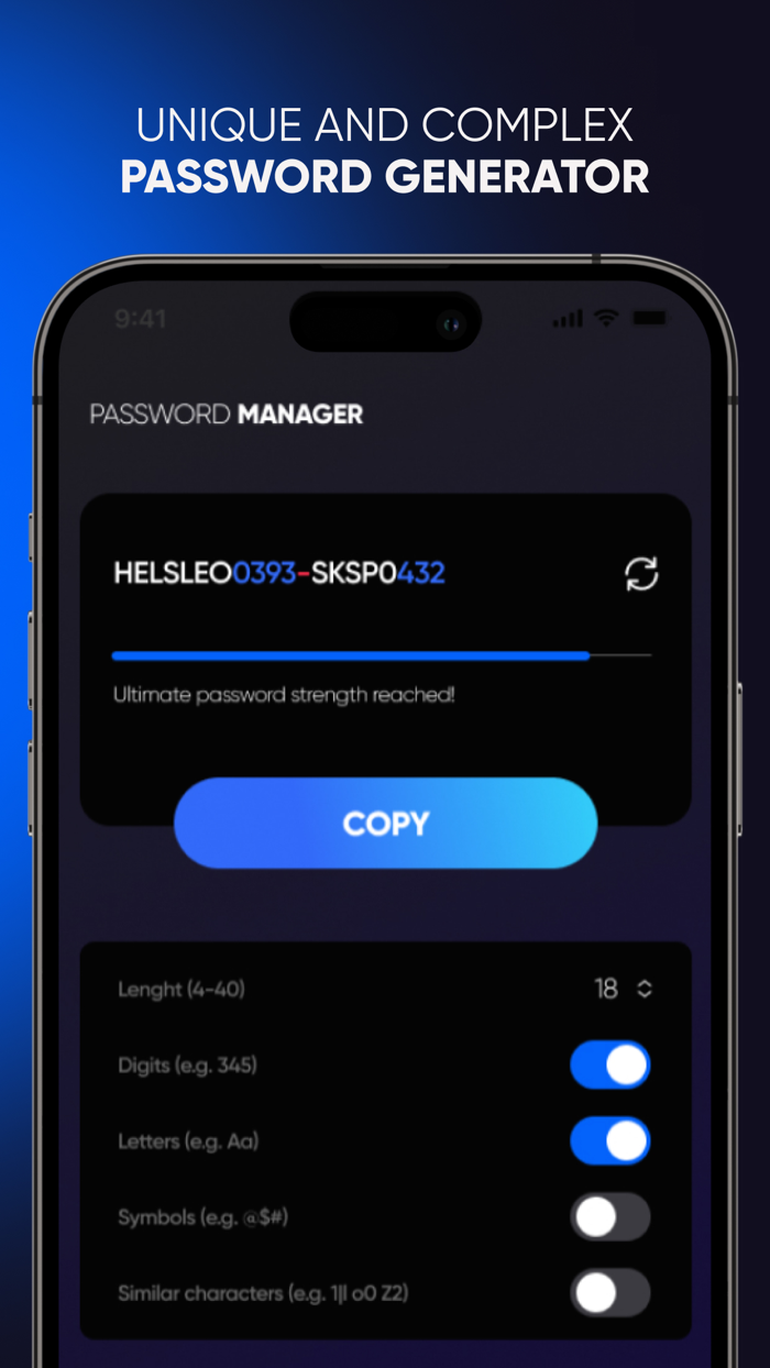SafePass – my Password Manager