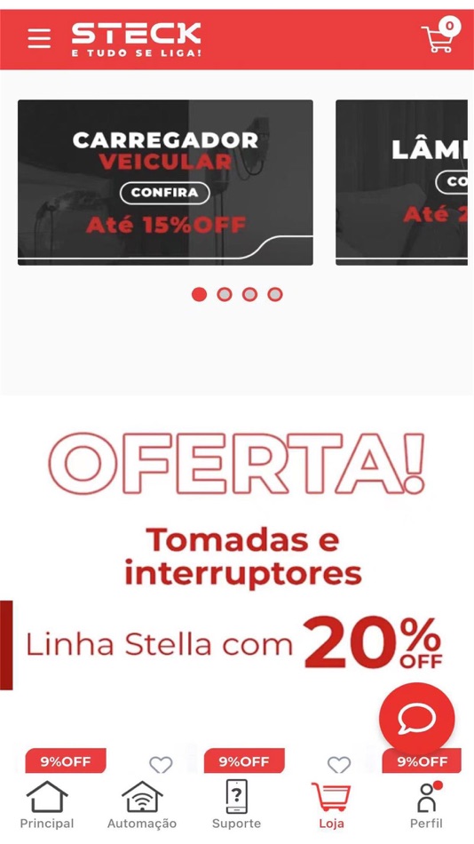 #6. STECK Ambiente Conectado (iOS) Podle: Steck Industria Eletrica Ltda