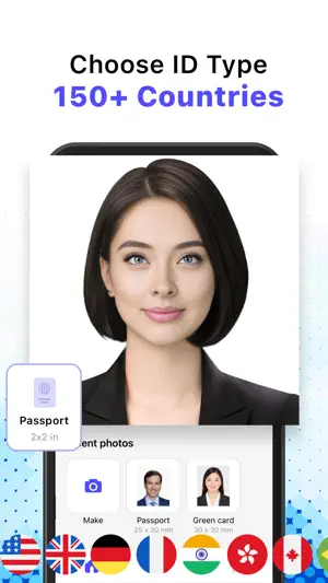 Passport Photo ID Maker Global screenshot 1