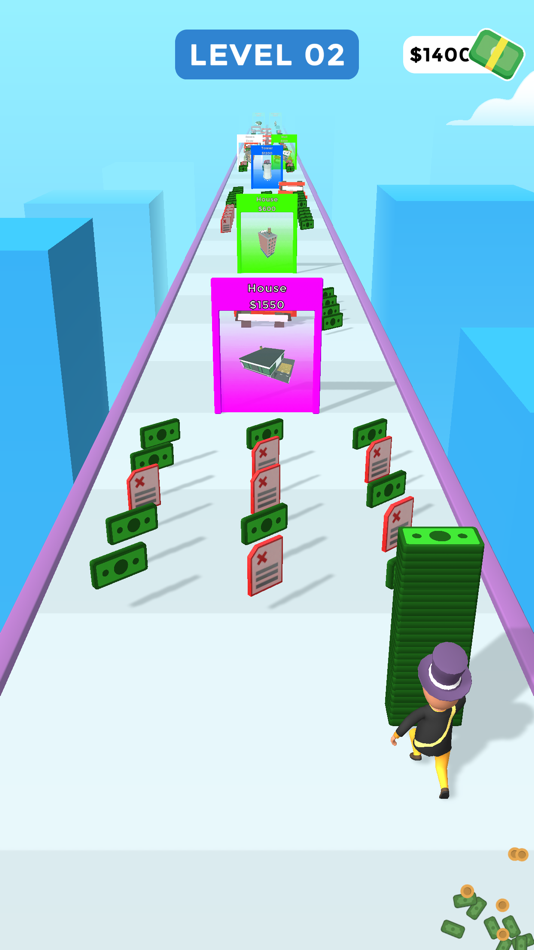 #1. Skyline Runner 3D (iOS) 由: Full Fat Productions Ltd