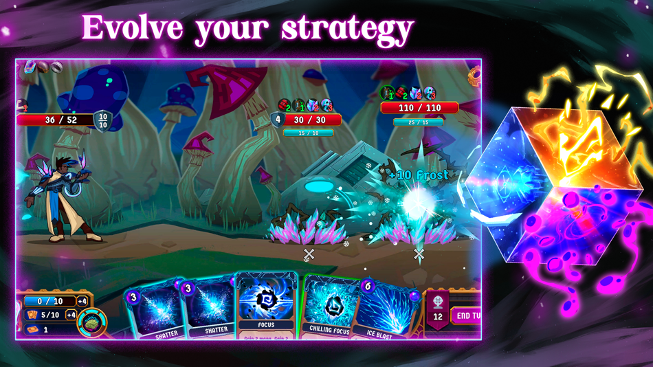 #6. Breach Wanderers: Deckbuilder (iOS) Von: Baronnerie Games