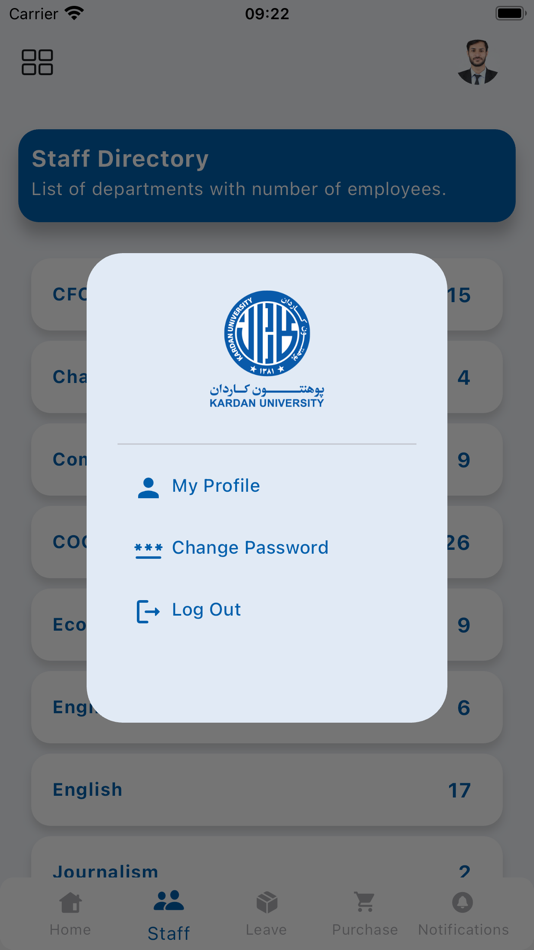#4. My Kardan Faculty (iOS) Av: Zabeehullah Khan