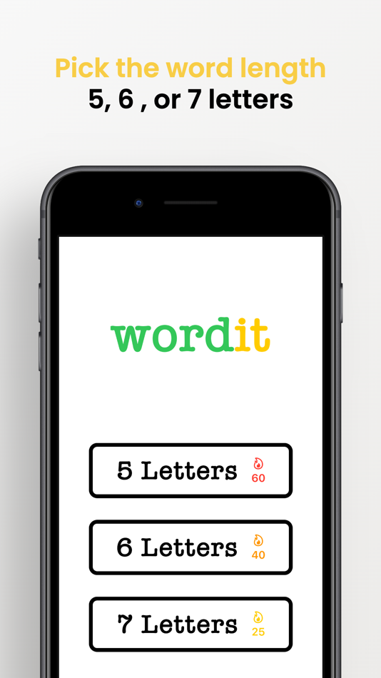 #3. Word Guess by Wordit (iOS) By: Eric Schofield