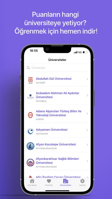 YKS Tercih Kılavuzu Screenshot