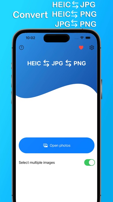 Screenshot #1 pour Image Converter: HEIC-JPG-PNG
