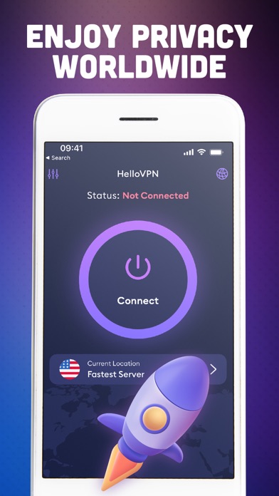 HelloVPN: VPN Proxy Screenshot