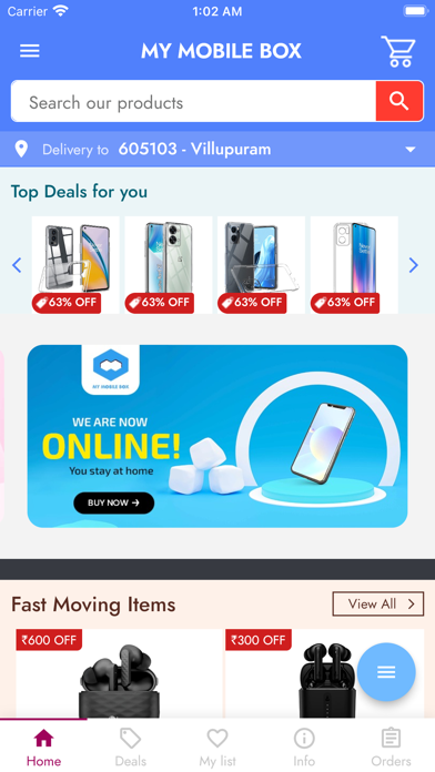 MY MOBILE BOX Screenshot