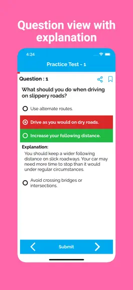Game screenshot Minnesota DVS Permit Test apk