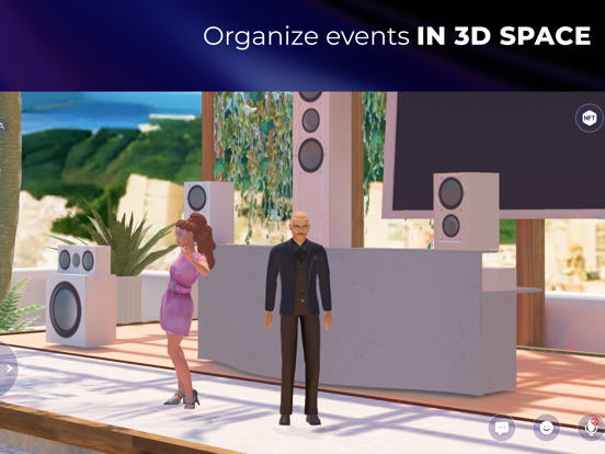 DEXART Metaverse iPad screenshot 5 - Social Networking app