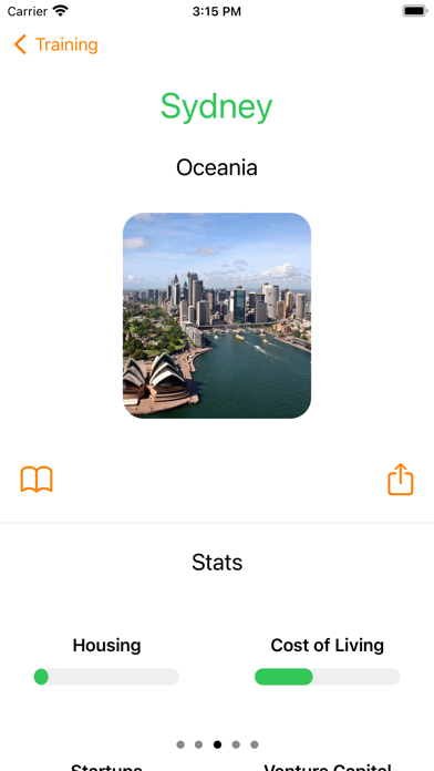 City Guess Game Screenshot