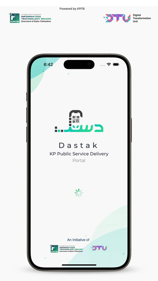 #1. Dastak App (iOS) 由: Khyber Paktunkhwa Information Technology Board (KPITB)