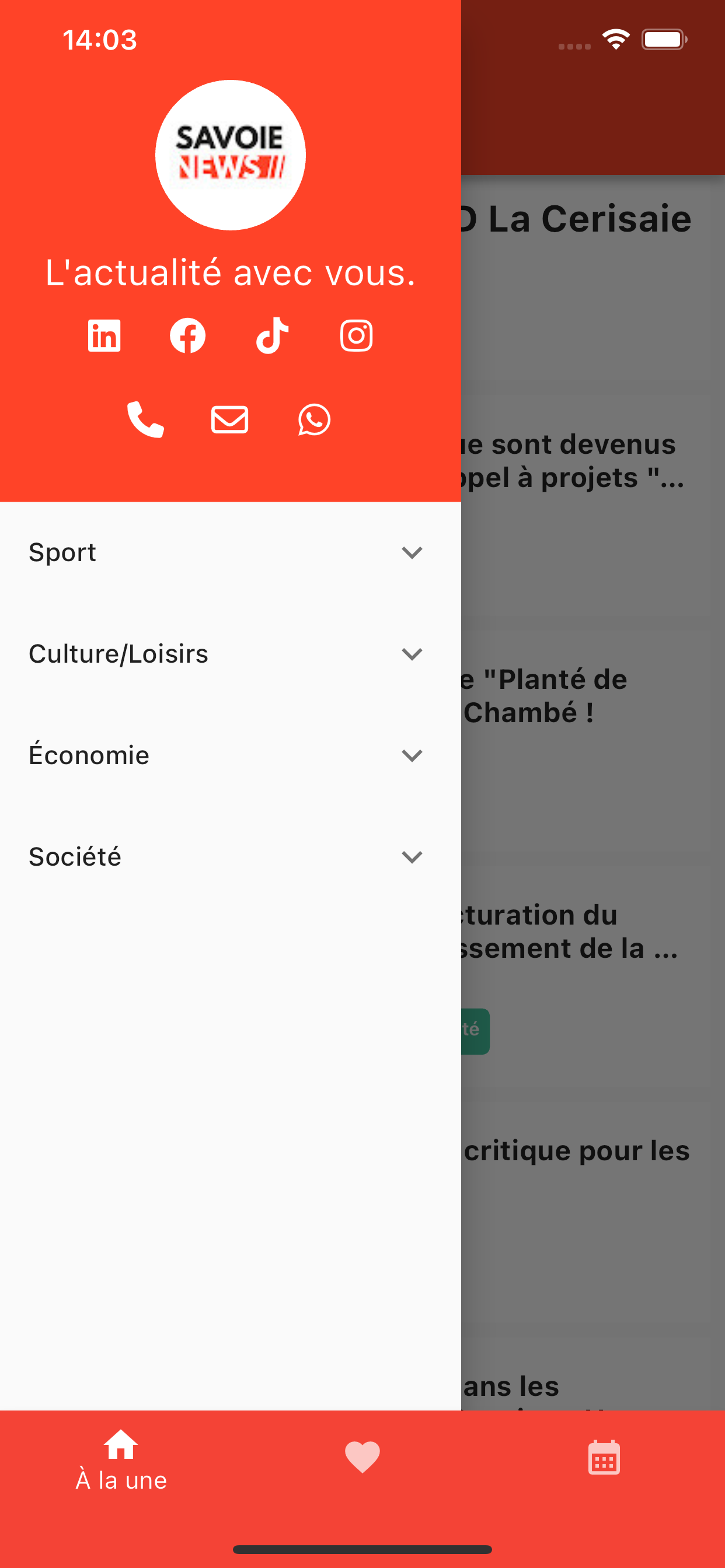 SAVOIE NEWS
