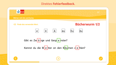Bücherwurm – Schulversion Screenshot
