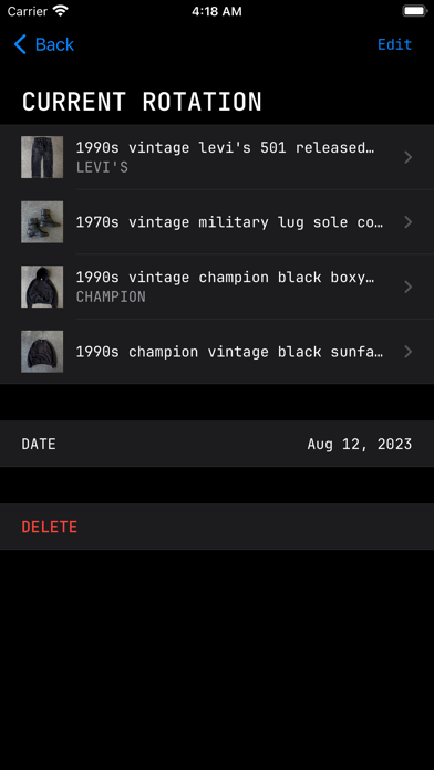 Capso - Wardrobe Organizer Screenshot