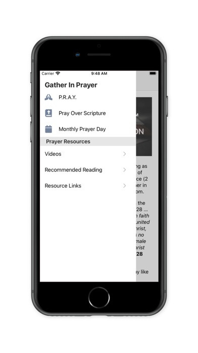 Screenshot 2 of Gather in Prayer (P.R.A.Y.) App