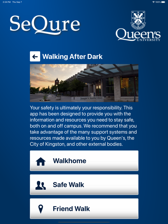 Screenshot #6 pour SeQure - Queen's University