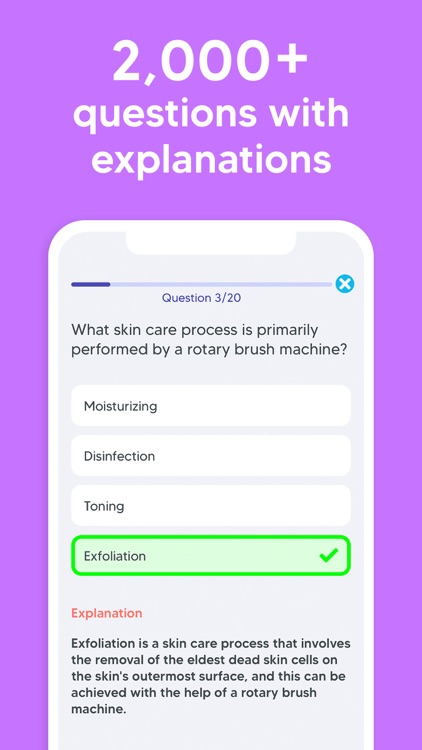 Esthetician Exam Prep Test