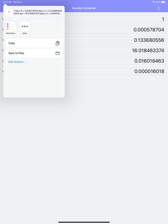 Screenshot #5 pour Density Converter