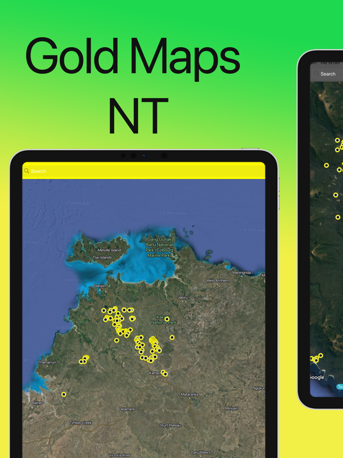 Gold Maps NT