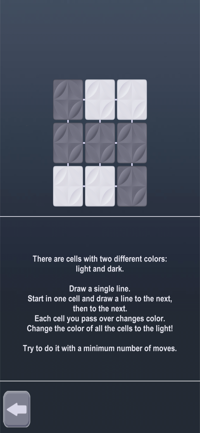 Lines Puzzle. Change color.