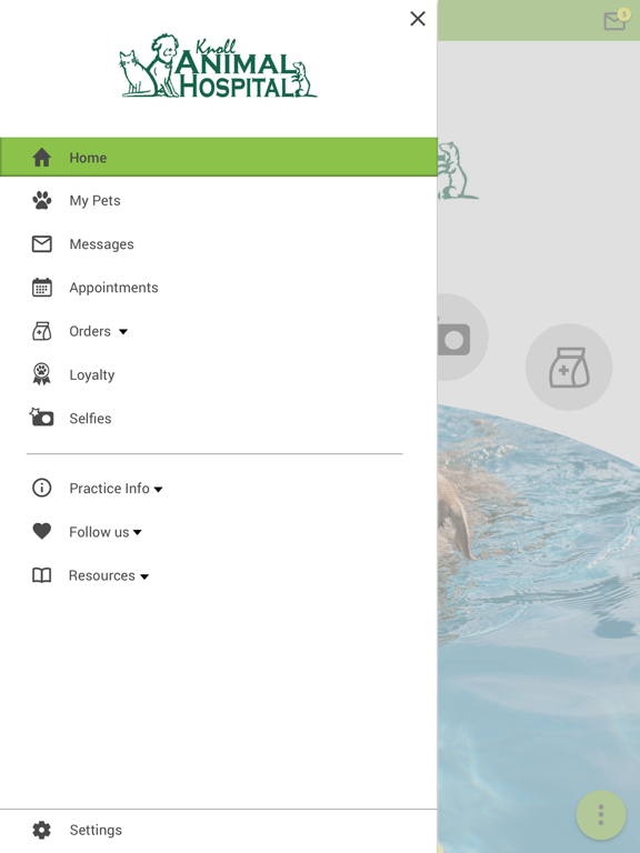 Knoll Animal Hospital iPad screenshot 5 - Business app