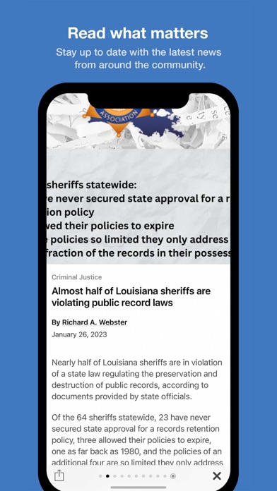 Verite News Screenshot