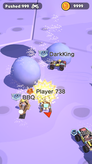 Snow Rolling.io : Find Daddy Screenshot