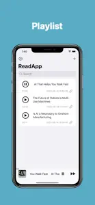 ReadApp - Read Web Aloud screenshot #1 for iPhone