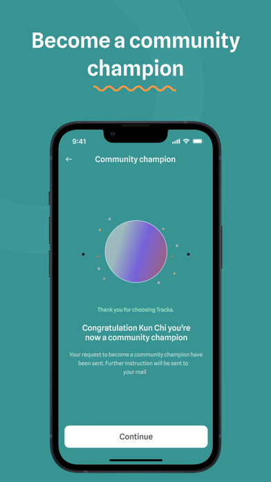 Tracka Mobile Screenshot