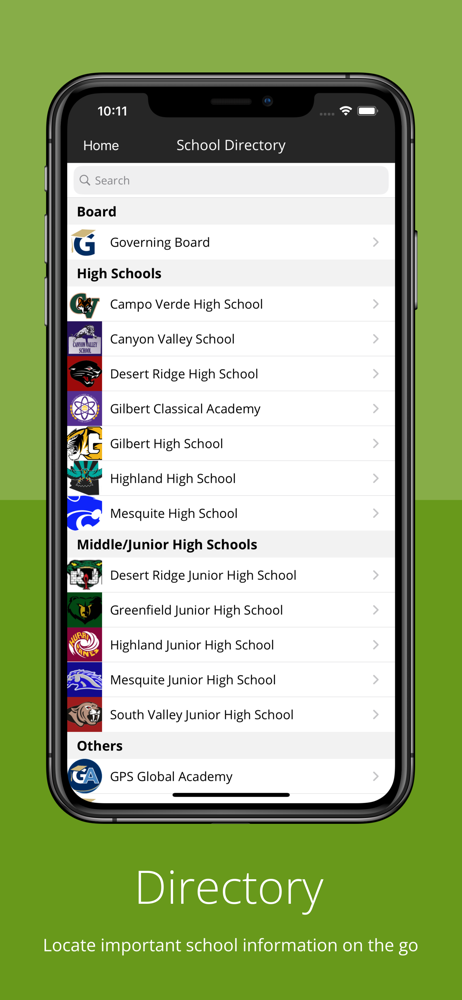 Gilbert Public Schools screenshot 2