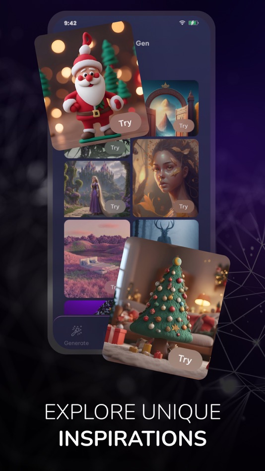 #2. AI Photo Generator - Real Gen (iOS) 由: PassiFlora Technologies