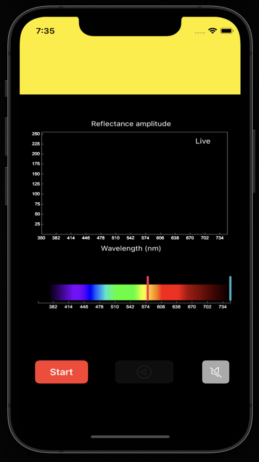 #4. OSpectrometer (iOS) By: NANO ELECTRONICS RESEARCH MUHENDISLIK ARASTIRMA GELISTIRME LIMITED SIRKETI