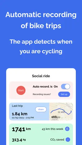 Game screenshot Social Ride - Bike tracker apk