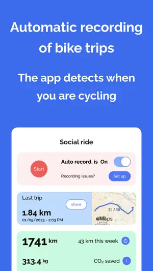 Automatic Cycling Detection screenshot 2