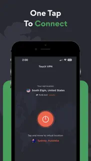 touch vpn secure hotspot proxy iphone screenshot 2