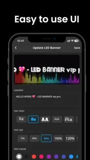 led banner pro - text scroller iphone resimleri 4