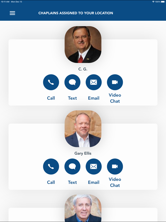MyChap iPad screenshot 2 - Lifestyle app
