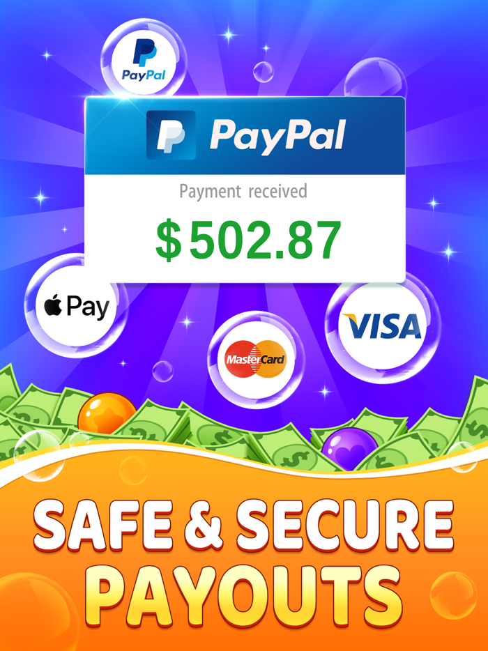 Bubble Clash Cash Prizes