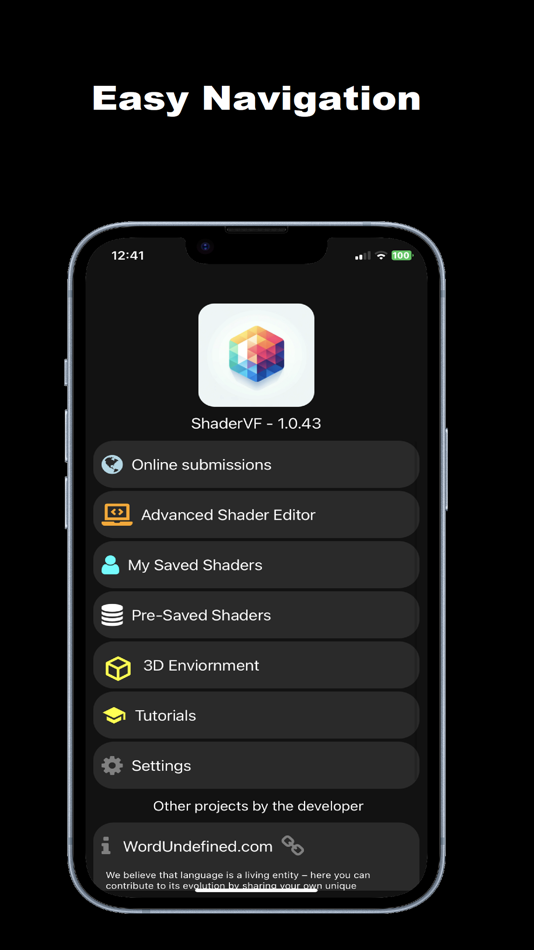 #6. ShaderVF (iOS) 由: Alex Zoller