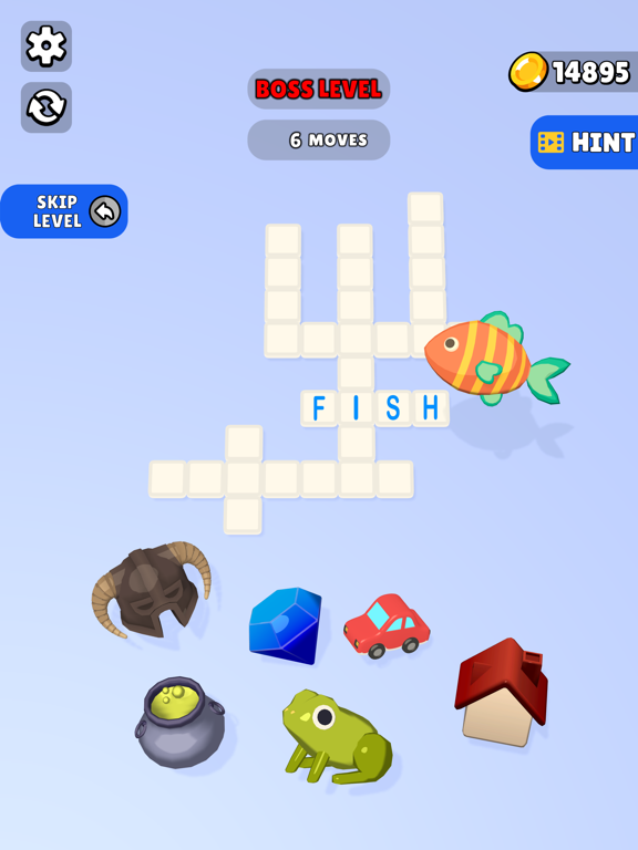 Screenshot #4 pour Crossword Puzzle 3D