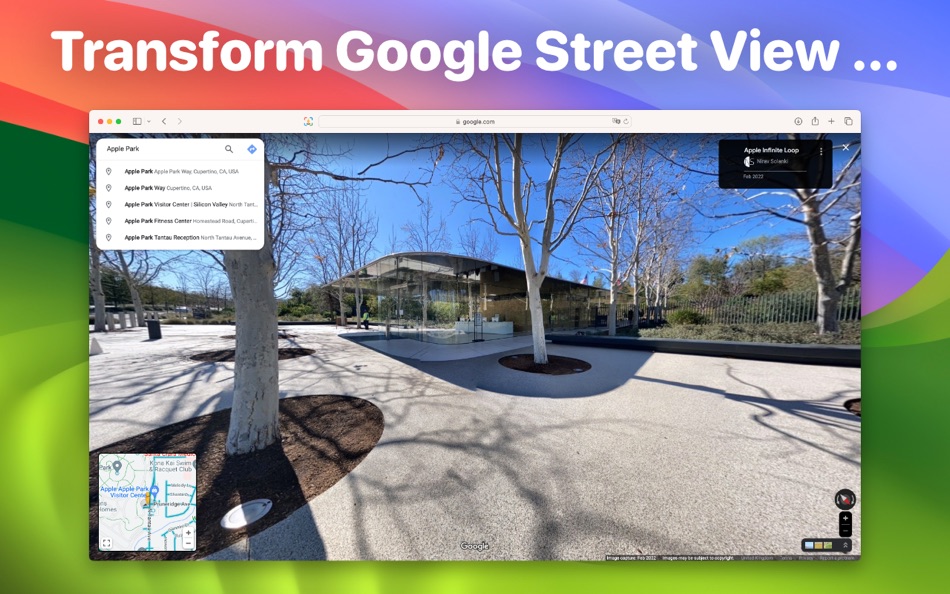 #2. Screenshot for Street View (macOS) 由: Bilaal Rashid