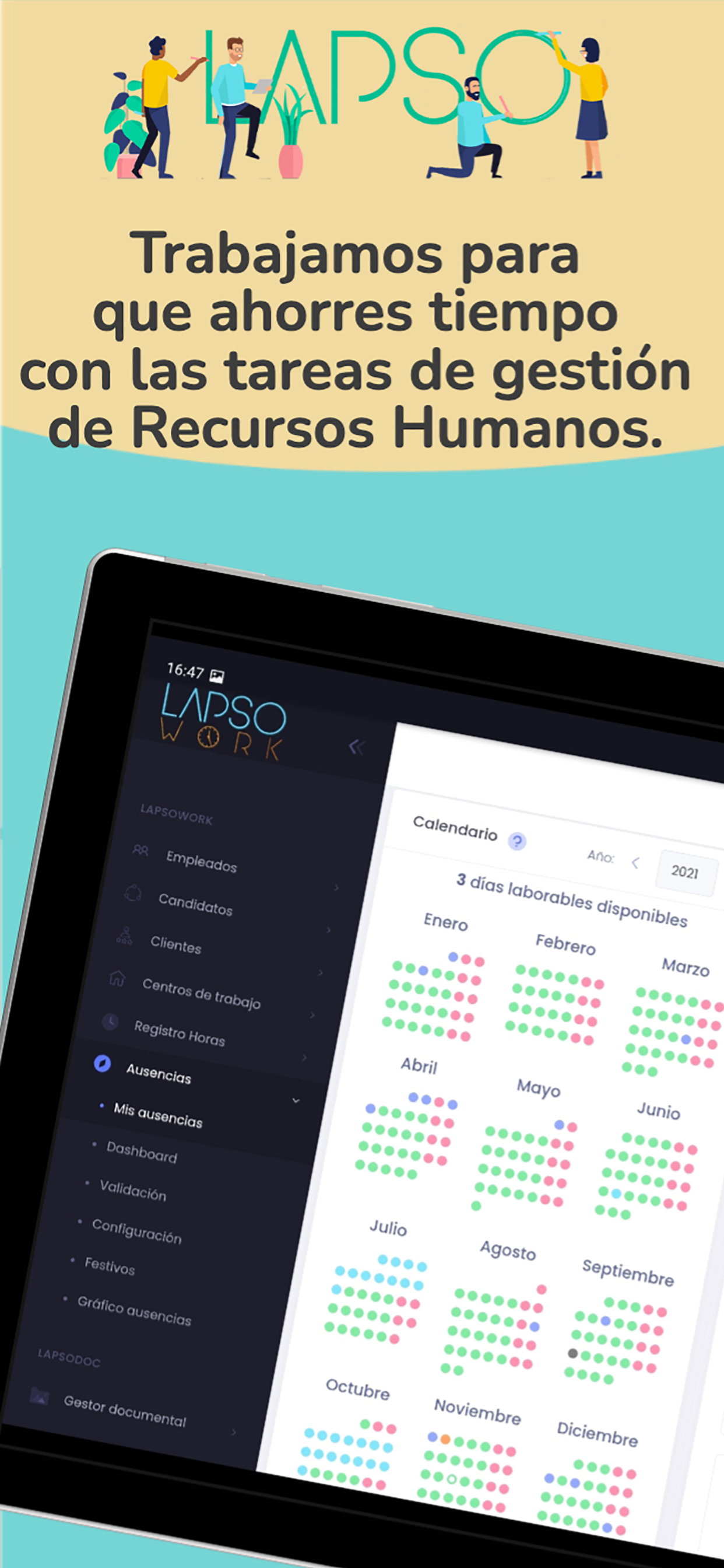 App Recursos Humanos Lapsowork