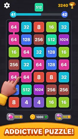 Game screenshot 2248 number puzzle: merge game apk
