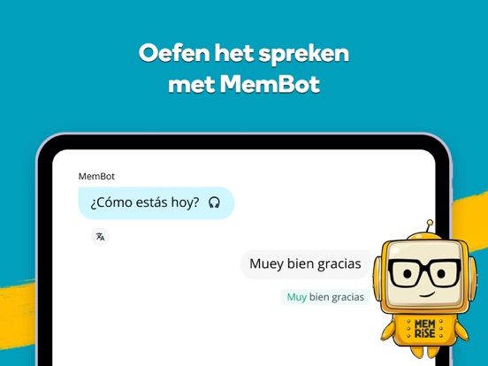 Memrise: leer een nieuwe taal iPad app afbeelding 4