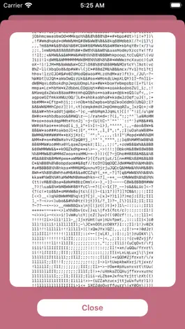 Game screenshot Asciify - Art From Letters apk